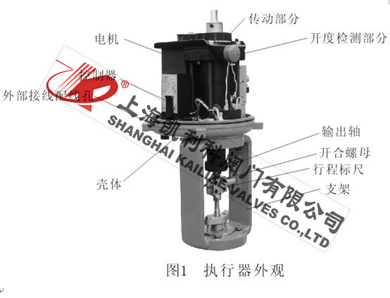 ZDLP電動調(diào)節(jié)閥執(zhí)行機(jī)構(gòu)結(jié)構(gòu)圖